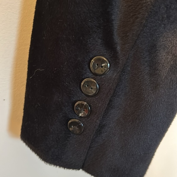 Harve Benard Women’s Velveteen Black Jacket Size 14 Winter Formal Jacket - Picture 7 of 11